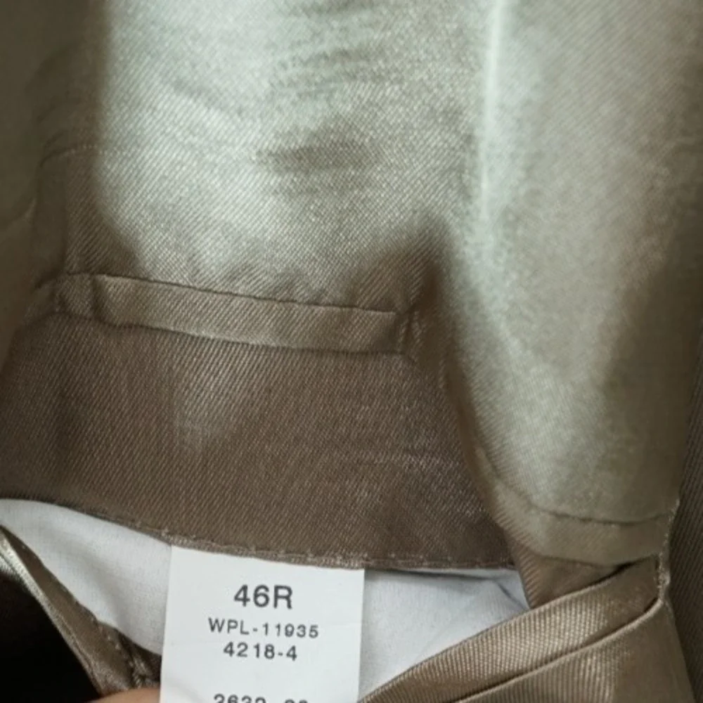 NWT‎ STAFFORD 46 Reg Classic Fit Jacket Sport Coat Blazer Two Button Tan